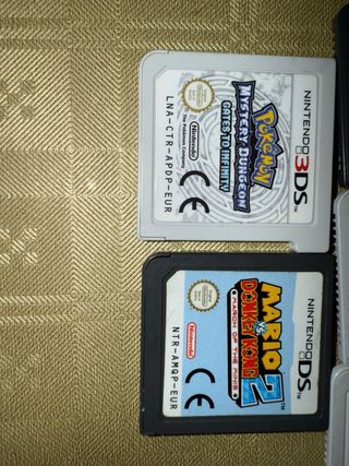 Lote Videojuegos Nintendo DS y 3DS
