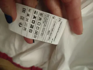 Abrigo acolchado Benetton rosa