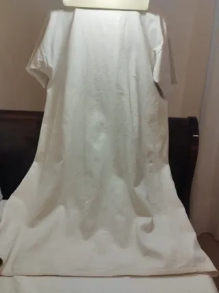 Camisola interior antigua de lino.