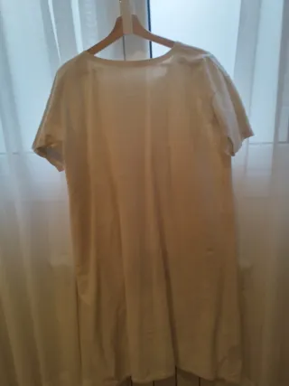 Camisola interior antigua de lino.