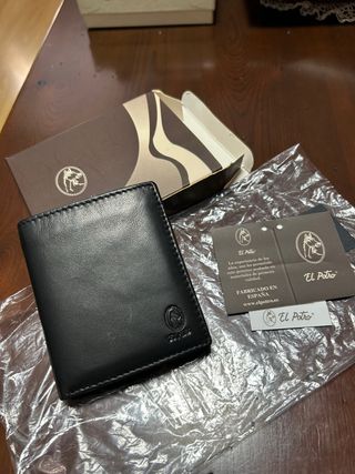 Cartera de Piel El Potro Negra