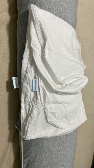 Almohada Embarazo Cuerpo Completo Gris