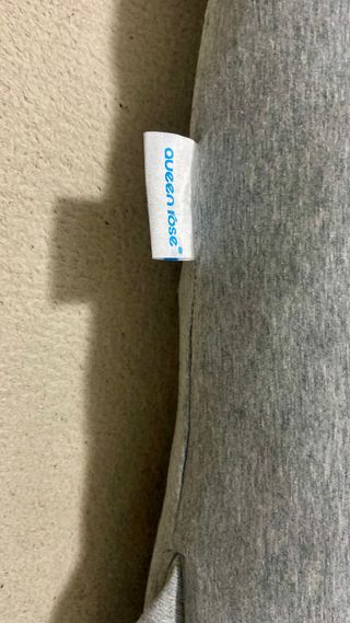 Almohada Embarazo Cuerpo Completo Gris