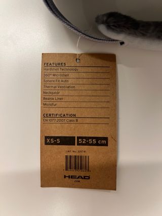 Casco Head Snow/Ski NUEVO