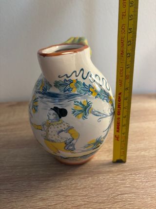 Mini brocca in ceramica decorata