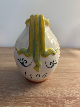 Mini brocca in ceramica decorata