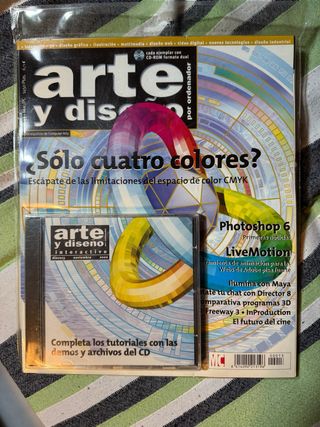 Revista número 13 , arte y diseño sin usarse