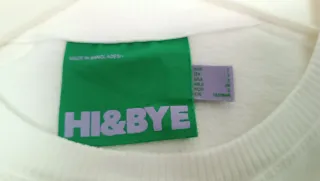 Sudadera HY&BYE Blanca Talla S