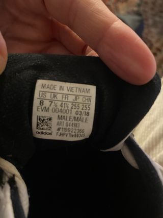 Zapatos de Golf Adidas Blancos y Negros