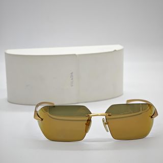 GAFAS PRADA SPR A56 DORADO CON FUNDA
