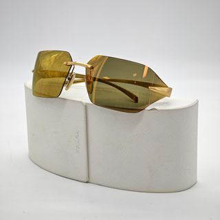 GAFAS PRADA SPR A56 DORADO CON FUNDA