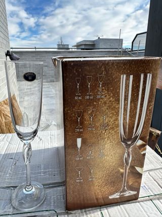 Cristalería Bohemia Juego Copas