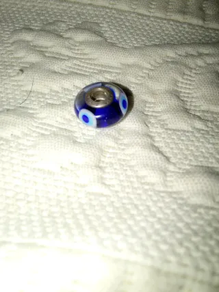 Abalorio Ojo Turco Azul y Blanco