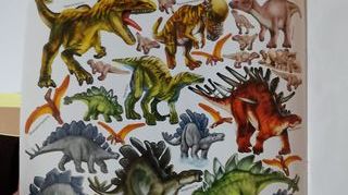 Dino Wold ,Sticker Fun , 186 Stickers