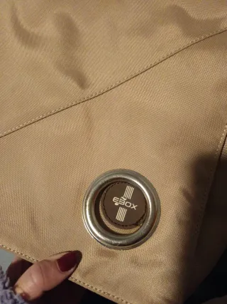 Maletín portátil 15.4'' beige/dorado