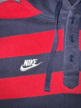 Sudadera Hoddie Classic Retro Y2K NIKE azul/roja L