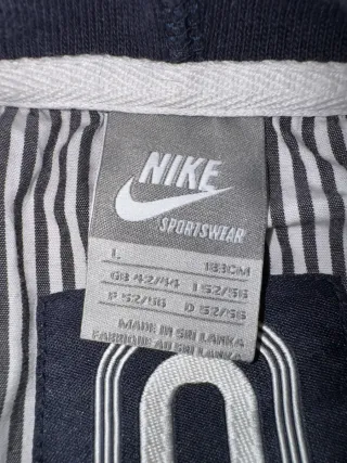 Sudadera Hoddie Classic Retro Y2K NIKE azul/roja L