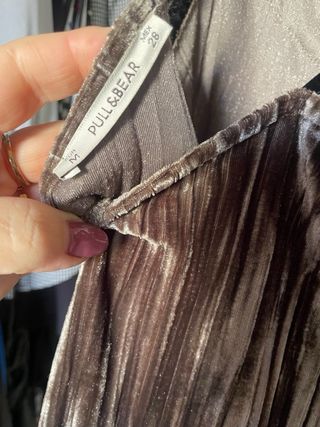 Vestido lencero largo sin usar