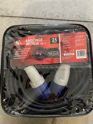Cable CEE 17 Autocaravana 25m