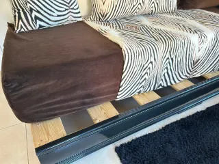 Sofá modular madera tapicería nueva