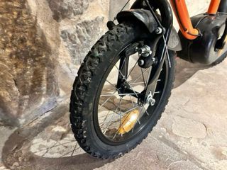 Bicicleta infantil 14 pulgadas naranja