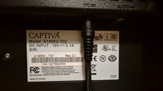Monitor Captiva A190E2 Plata/Negro