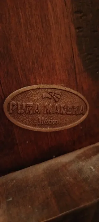 Cabecero de madera rústico