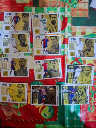 Cromos Fútbol Extra Gold Panini
