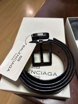 Estuche Cartera y Cinturón Balenciaga Negro