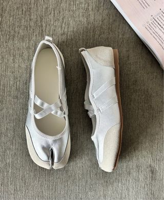 Bailarinas grises talla 40