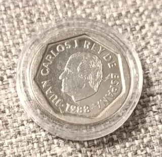 Moneda 200 Pesetas 1988 Juan Carlos I España