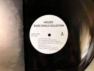 Vinilo Weezer Rare Single Collection Promocional