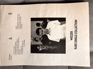 Vinilo Weezer Rare Single Collection Promocional