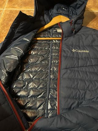 Chaqueta Columbia Hombre Talla S Azul