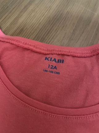 Maglietta Kiabi bambina unicorno pesca