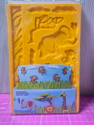 Moldes Silicona Wilton Tarta Fondant
