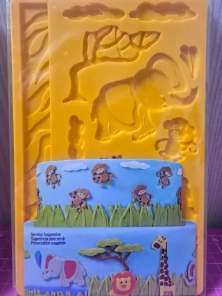 Moldes Silicona Wilton Tarta Fondant