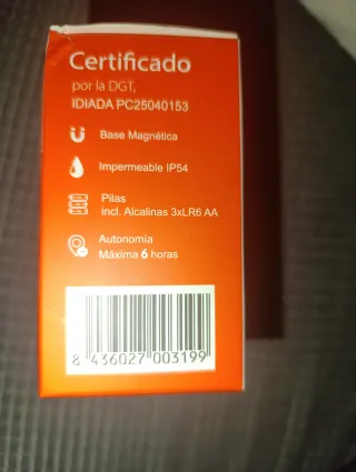 Baliza V16 IoT EBOX DGT Geolocalizada