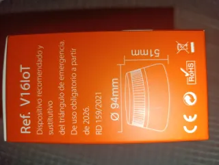 Baliza V16 IoT EBOX DGT Geolocalizada