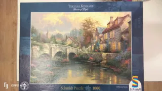 Puzzle Thomas Kinkade Painter of Light 1000 piezas
