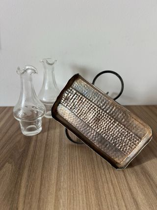 CONVOY DE MESA (aceitera, vinagrera) PLATA MENESES