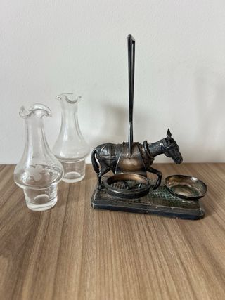 CONVOY DE MESA (aceitera, vinagrera) PLATA MENESES