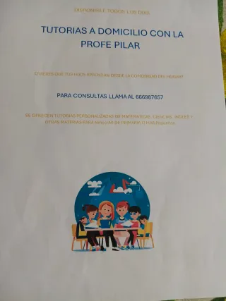 Clases particulares a domicilio