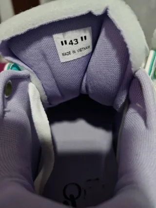 Scarpe Off-White 43 Verde Tiffany Nuove poco tratt