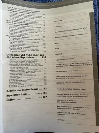 Piano Teclado Yamaha PSR 1100