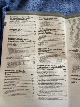 Piano Teclado Yamaha PSR 1100