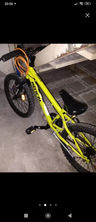 Bicicleta Mítica Amarilla