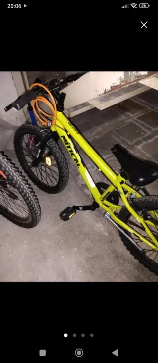 Bicicleta Mítica Amarilla