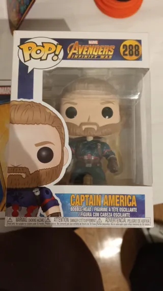 Funko Pop! Capitán América Avengers Infinity War