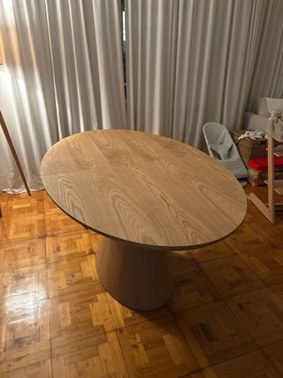 Mesa comedor moderna madera 160x100